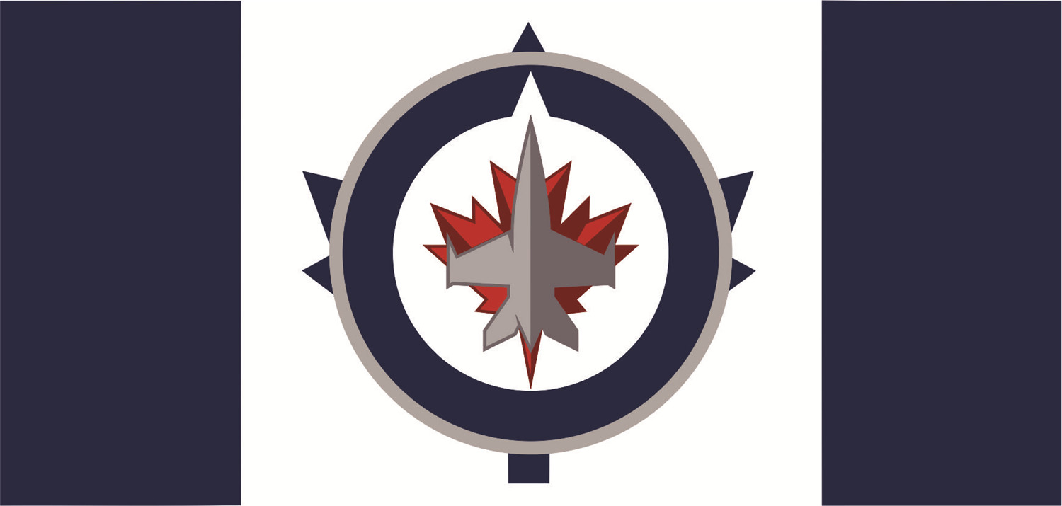 Winnipeg Jets Flags iron on transfers